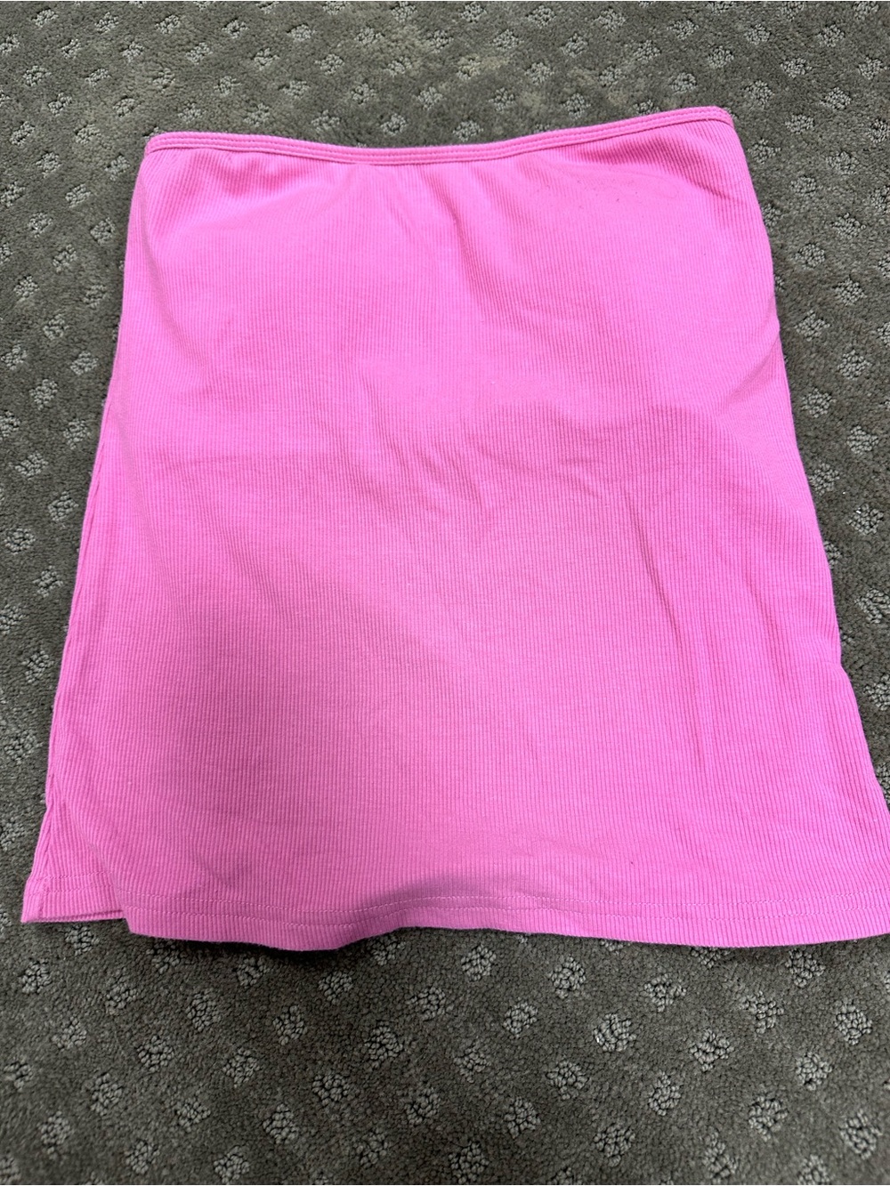 Klassy Network Pink Ribbed Tube Top